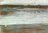 Symphony in Grey Early Morning, Thames by James Abbott McNeill Whistler